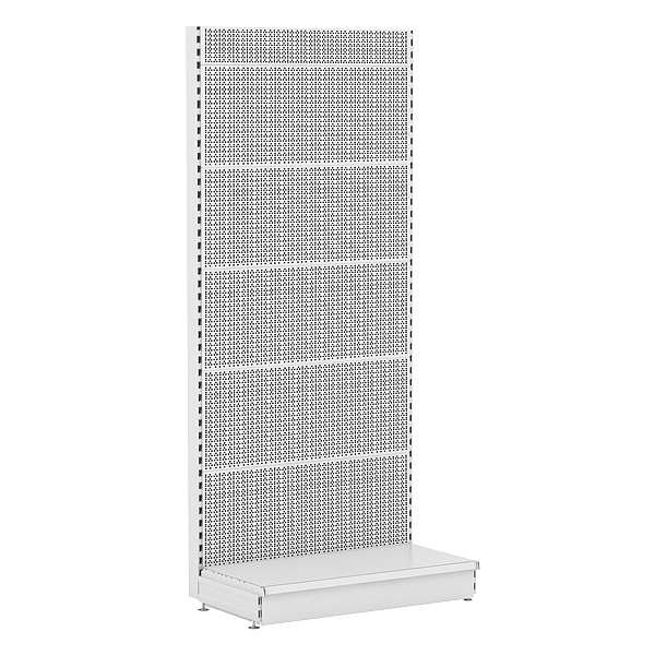 Стеллаж торговый металлический перфорированный